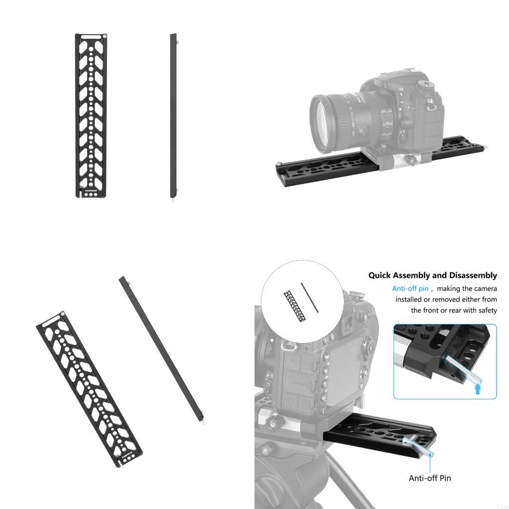 Heavy Equipment Video - Piastra Supporto Fotocamera Regolabile J1HD Con
