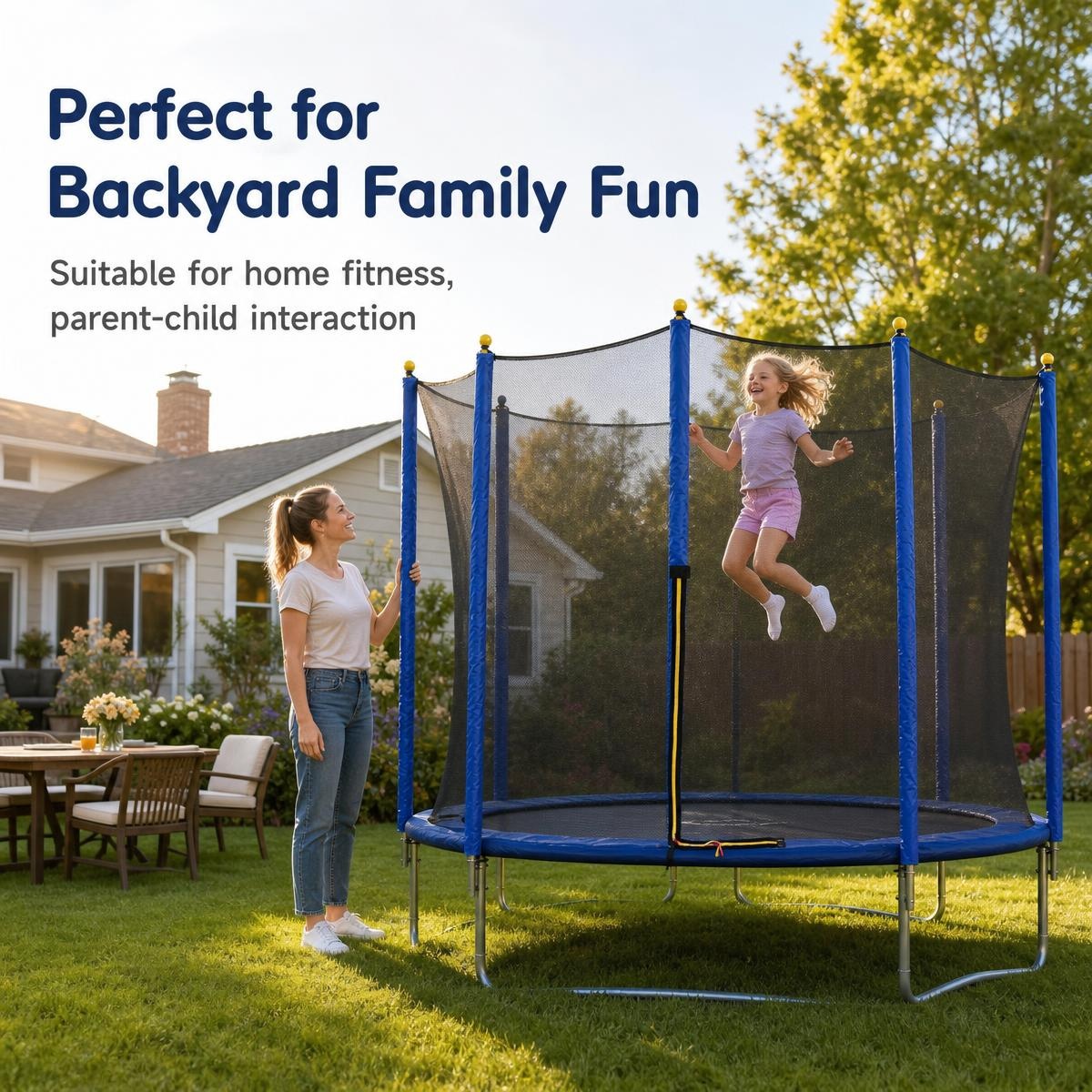 Trampolino da esterno con rete - Heavy Equipment Safety Training recensione e prezzo