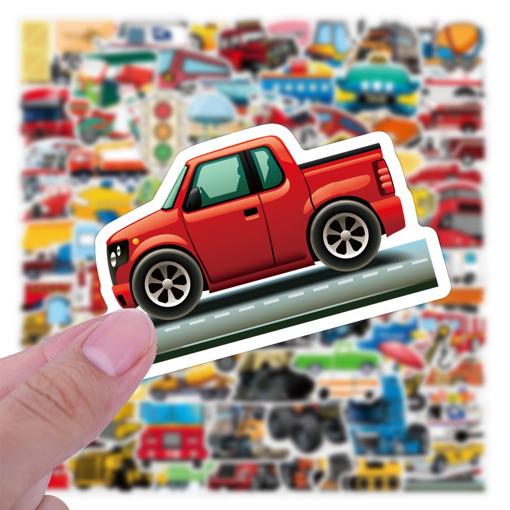 10/30/50/100 Pezzi Adesivi Car - Heavy Equipment Stickers recensione e prezzo