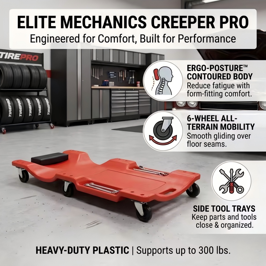Carrello Meccanico a 6 Ruote d - Heavy Equipment Repair recensione e prezzo