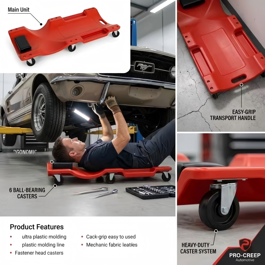 Carrello Meccanico a 6 Ruote d - Heavy Equipment Repair recensione e prezzo