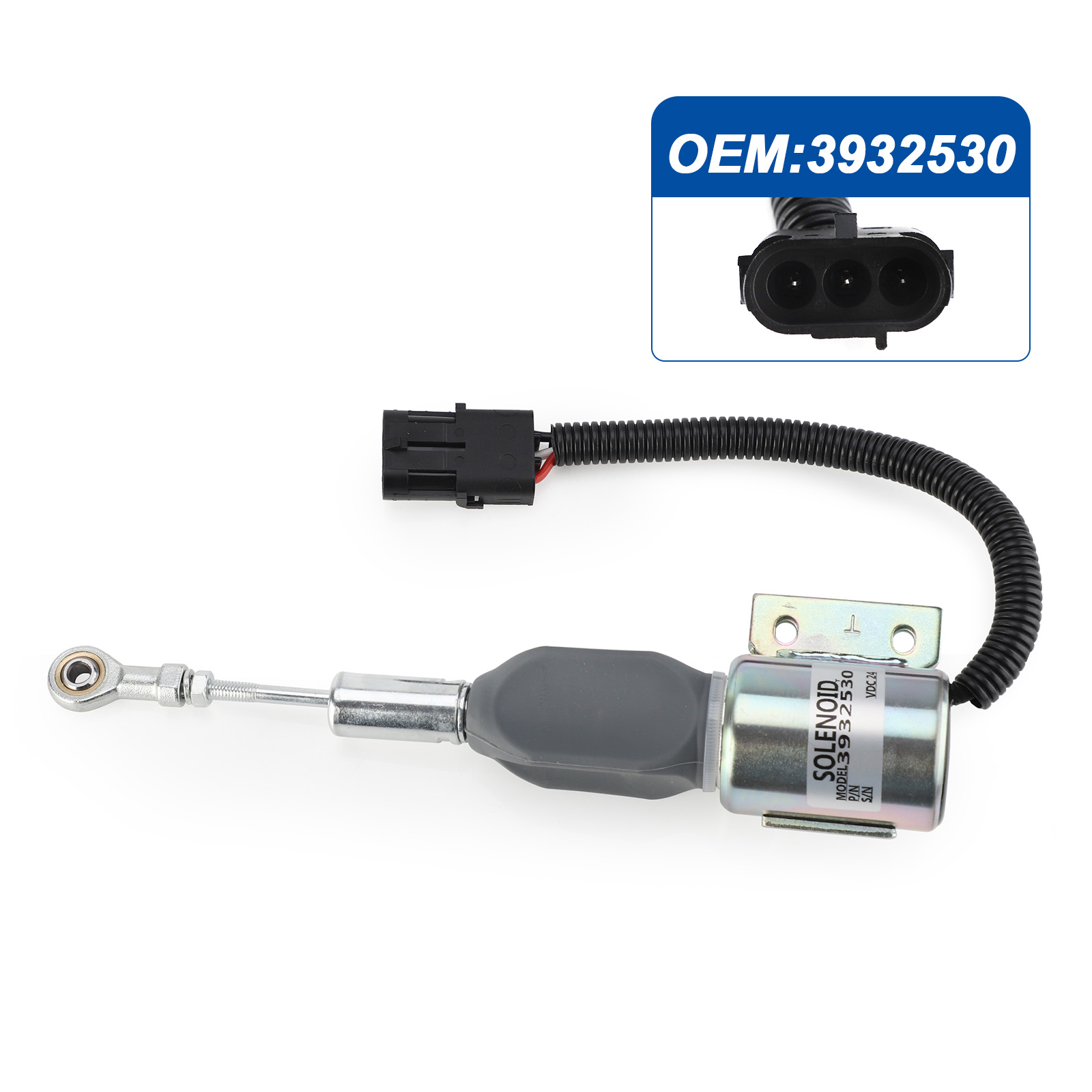 3932530 solenoide di arresto d - Heavy Equipment Excavator recensione e prezzo
